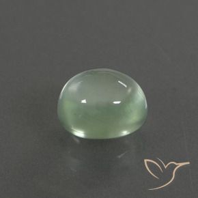 9,17 ctw natürlicher Warmes Grün Prehnit, Oval, Transparent