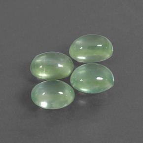  ct natürliche grüner Prehnit-Edelsteine, Oval Schliff, Transparent
