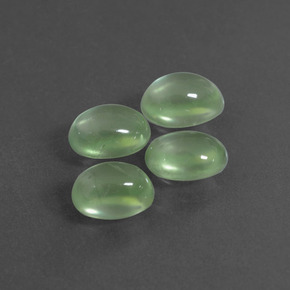  ct natürliche grüner Prehnit-Edelsteine, Oval Schliff, Transparent