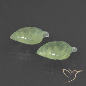7.90 ct natürliche gelb-grün Prehnit-Edelsteine, Fantasie, Lichtdurchlässig