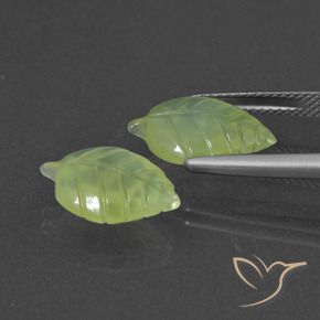 8.80 ct natürliche limettengrün Prehnit-Edelsteine, Fantasie, Lichtdurchlässig