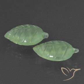 14.47 ct natürliche Mittelgrün Prehnit-Edelsteine, Fantasie, Lichtdurchlässig