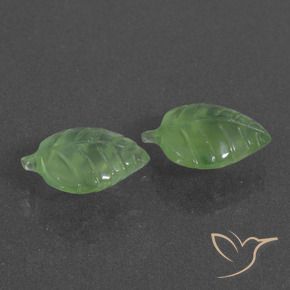 8.55 ct natürliche gelblich-grün Prehnit-Edelsteine, Fantasie, Lichtdurchlässig