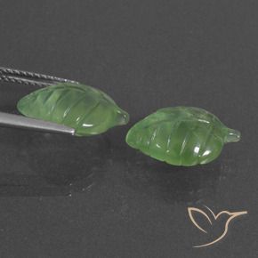 8.55 ct natürliche gelblich-grün Prehnit-Edelsteine, Fantasie, Lichtdurchlässig