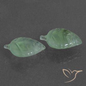 10.12 ct natürliche hellgrün Prehnit-Edelsteine, Fantasie, Lichtdurchlässig