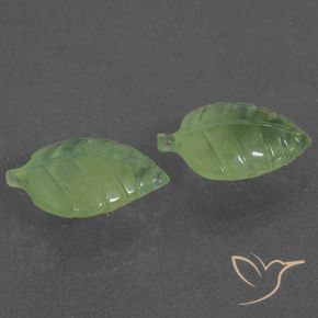 11.80 ct natürliche gelblich-grün Prehnit-Edelsteine, Fantasie, Lichtdurchlässig