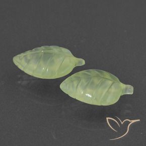 10.57 ct natürliche limettengrün Prehnit-Edelsteine, Fantasie, Lichtdurchlässig