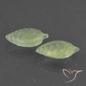 9.60 ct natürliche limettengrün Prehnit-Edelsteine, Fantasie, Lichtdurchlässig