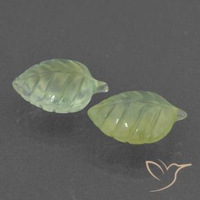 8.52 ct natürliche limettengrün Prehnit-Edelsteine, Fantasie, Lichtdurchlässig
