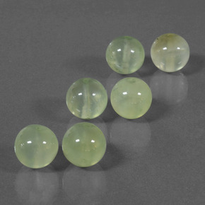  ct natürliche grüner Prehnit-Edelsteine, Sphäre / Kugel, Lichtdurchlässig