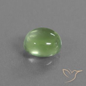 9,17 ctw natürlicher gelb-grün Prehnit, Oval, Transparent