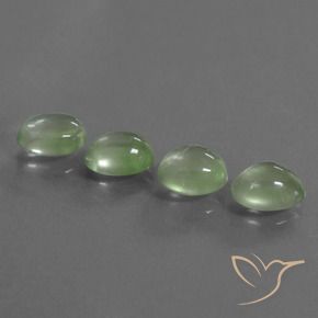 8.34 ct natürliche gelb-grün Prehnit-Edelsteine, Oval, Transparent
