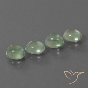 5.96 ct natürliche Hellgelb Grün Prehnit-Edelsteine, Oval, Transparent