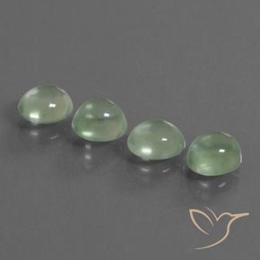 5.96 ct natürliche Hellgelb Grün Prehnit-Edelsteine, Oval, Transparent