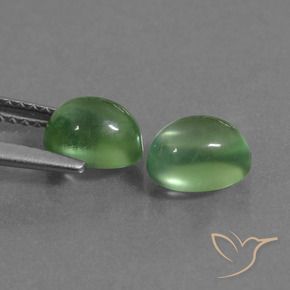 2.45 ct natürliche hellgrün Prehnit-Edelsteine, Oval, Transparent