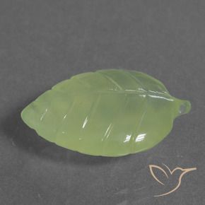 9,17 ctw natürlicher limettengrün Prehnit, Fantasie, Transparent