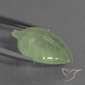 9,17 ctw natürlicher limettengrün Prehnit, Fantasie, Transparent