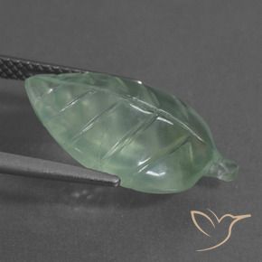 9,17 ctw natürlicher mintgrün Prehnit, Fantasie, Transparent