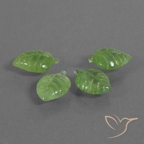 18.63 ct natürliche Warmes Grün Prehnit-Edelsteine, Fantasie, Transparent