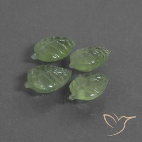 23.51 ct natürliche Mittelgrün Prehnit-Edelsteine, Fantasie, Transparent