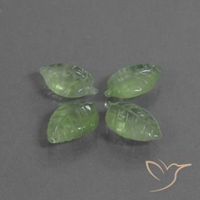 24.53 ct natürliche gelb-grün Prehnit-Edelsteine, Fantasie, Transparent