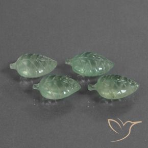 20.20 ct natürliche Helles Mintgrün Prehnit-Edelsteine, Fantasie, Transparent