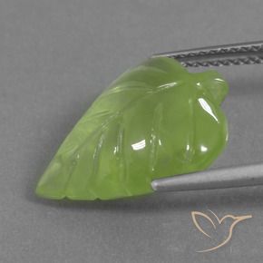 9,17 ctw natürlicher limettengrün Prehnit, Fantasie, Transparent
