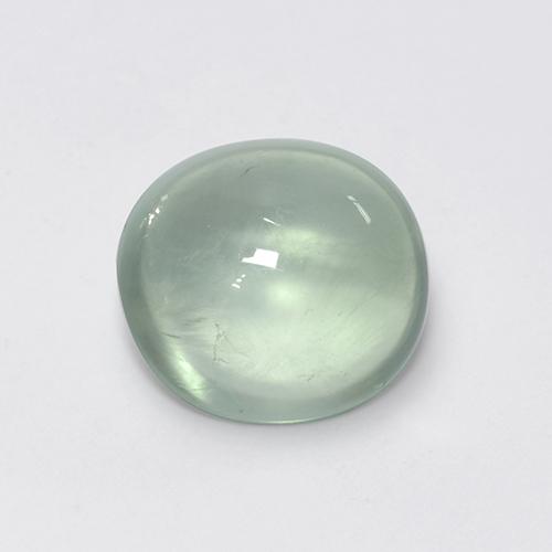 2,95 ctw natürlicher grüner Prehnit, Oval Schliff, Transparent