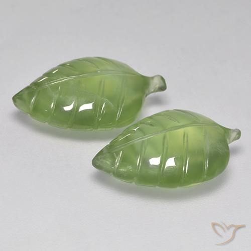 13.56 ct natürliche gelb-grün Prehnit-Edelsteine, Fantasie, Transparent