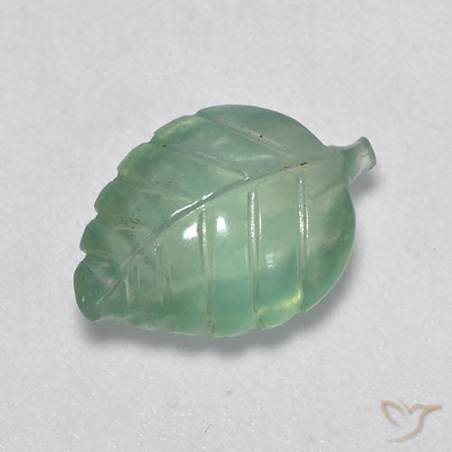 4.94ct Natürlicher mintgrün Prehnit, Fantasie, Transparent