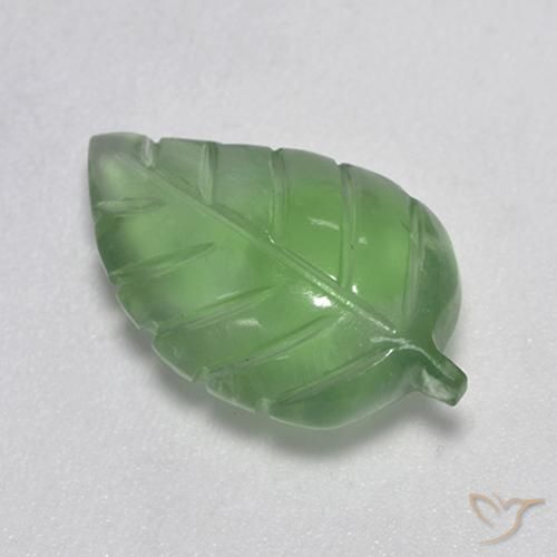 7.19ct Natürlicher Birnengrün Prehnit, Fantasie, Transparent