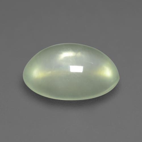 2,50 ctw natürlicher grüner Prehnit, Oval Schliff, Transparent
