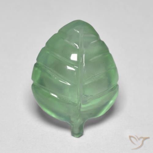 5.96ct Natürlicher hellgrün Prehnit, Fantasie, Transparent