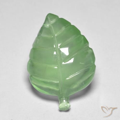 6.73ct Natürlicher gelb-grün Prehnit, Fantasie, Transparent
