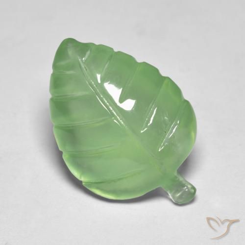 9,17 ctw natürlicher limettengrün Prehnit, Fantasie, Transparent