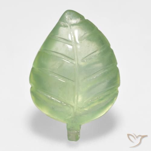 8.89ct Natürlicher gelb-grün Prehnit, Fantasie, Transparent