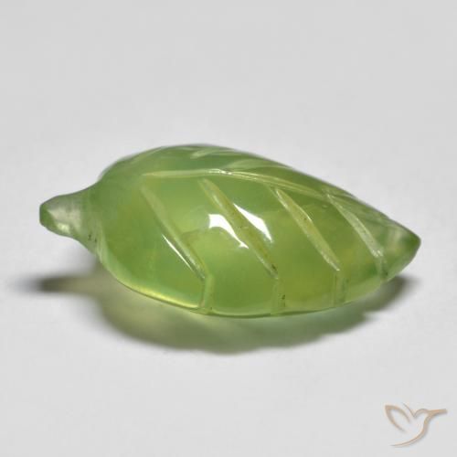 9,17 ctw natürlicher limettengrün Prehnit, Fantasie, Transparent