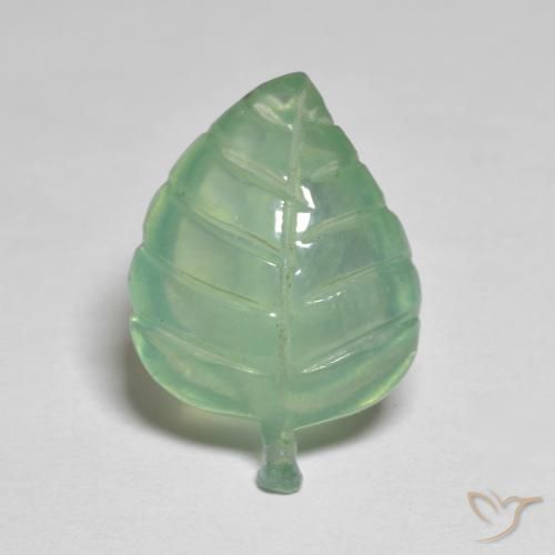 7.60ct Natürlicher Helle Minze Prehnit, Fantasie, Transparent