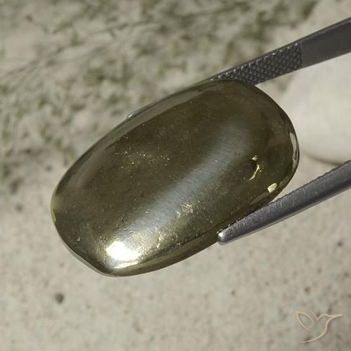 9,17 ctw natürlicher Golden Pyrit, Kissen, Lichtundurchlässig