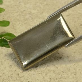 9,17 ctw natürlicher Golden Pyrit, Baguette, Lichtundurchlässig