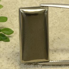 9,17 ctw natürlicher Golden Pyrit, Baguette, Lichtundurchlässig