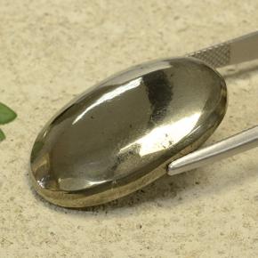 9,17 ctw natürlicher Golden Pyrit, Oval Schliff, Lichtundurchlässig