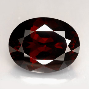 14,36 ctw natürlicher roter Pyrop, Oval Schliff, VVS