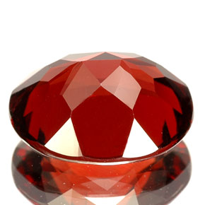 5,87 ctw natürlicher roter Pyrop, Oval Schliff, VVS-VS