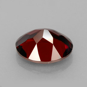 3,07 ctw natürlicher roter Pyrop, Oval Schliff, VVS-VS