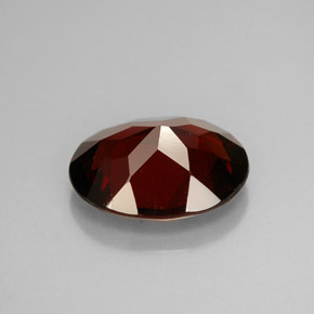 2,59 ctw natürlicher roter Pyrop, Oval Schliff, VS