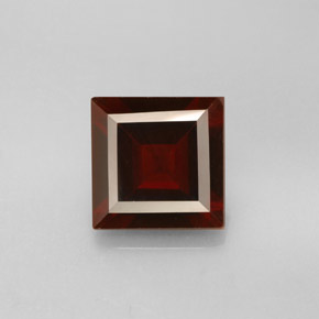 2,57 ctw natürlicher roter Pyrop, Quadrat, VS
