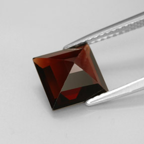 2,57 ctw natürlicher roter Pyrop, Quadrat, VS