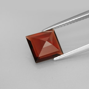 2,23 ctw natürlicher roter Pyrop, Quadrat, VS