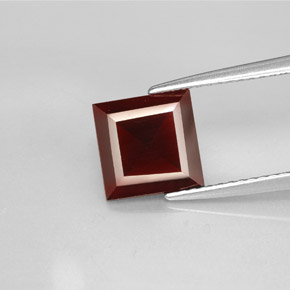2,31 ctw natürlicher roter Pyrop, Quadrat, VS